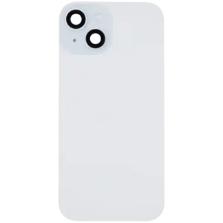 Rückglas mit MagSafe Magnet & NFC & Taschenlampen-Flexkabel für iPhone 15 (ausgebautes Originalteil: Grade B) (Blue (Blau))