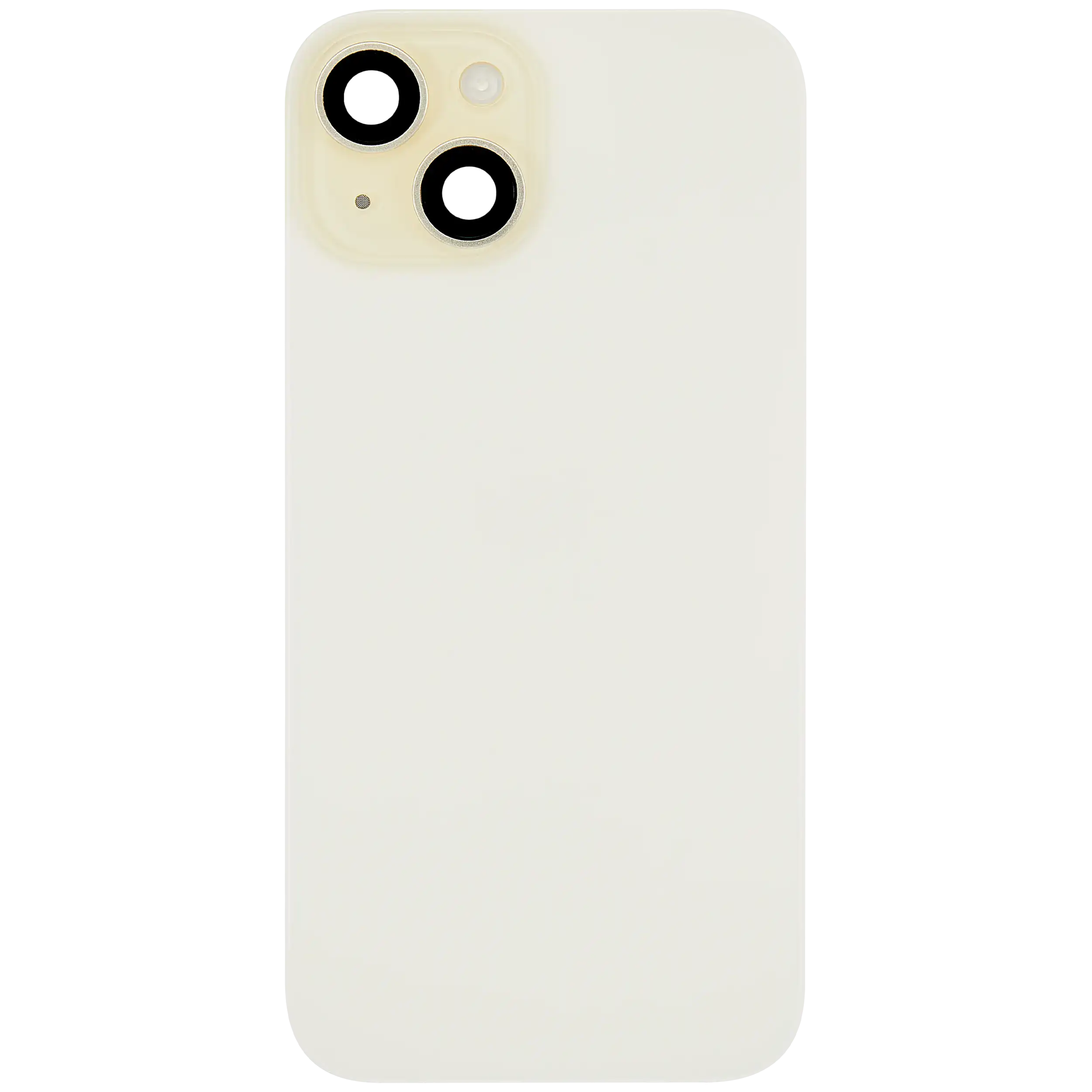 Rückglas mit MagSafe Magnet & NFC & Taschenlampen-Flexkabel für iPhone 15 (ausgebautes Originalteil: Grade B) (Yellow) – Bild 3