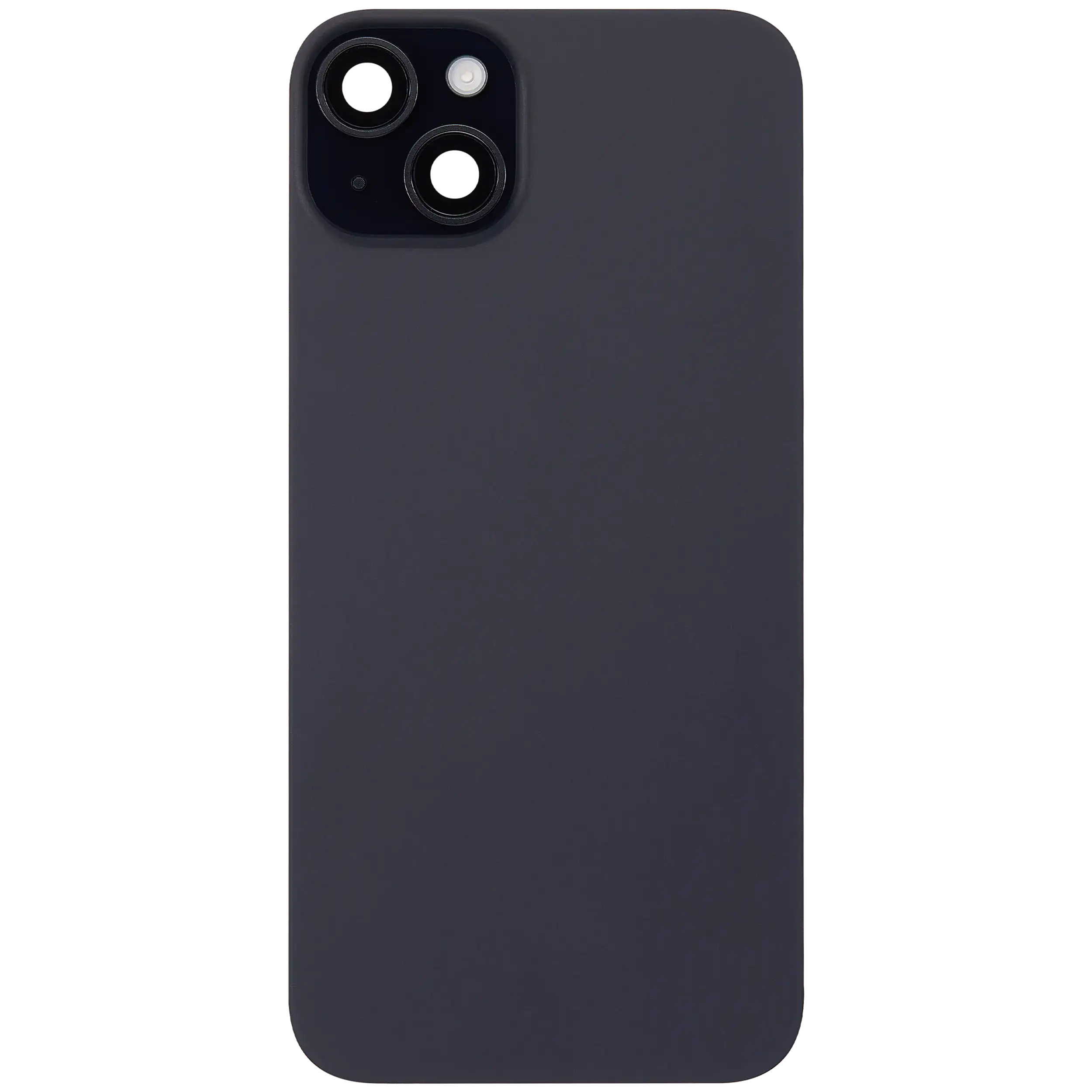 Rückglas mit MagSafe Magnet & NFC & Taschenlampen-Flexkabel für iPhone 15 Plus (ausgebautes Originalteil: Grade B) (Black (Schwarz)) – Bild 3