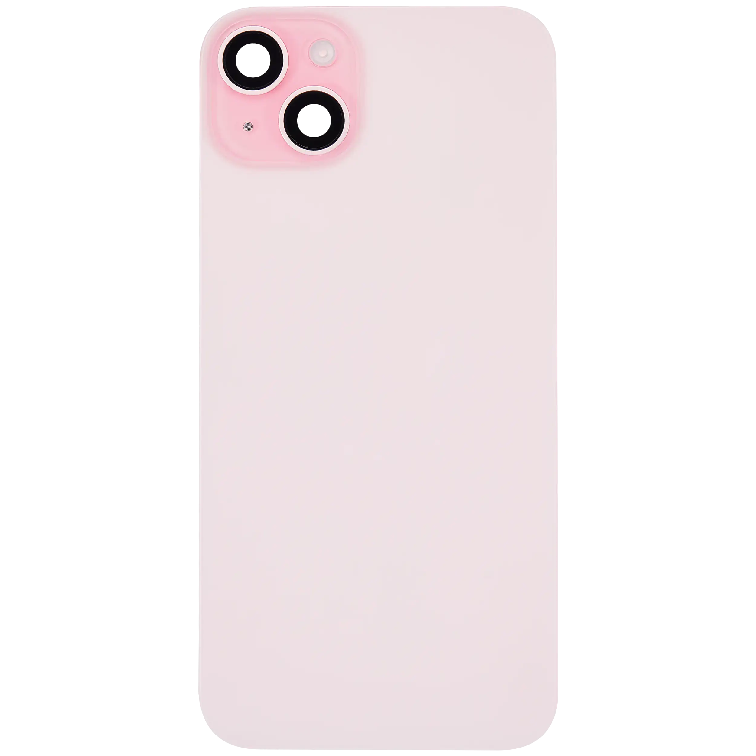 Rückglas mit MagSafe Magnet & NFC & Taschenlampen-Flexkabel für iPhone 15 Plus (ausgebautes Originalteil: Grade B) (Pink (Rosa)) – Bild 3