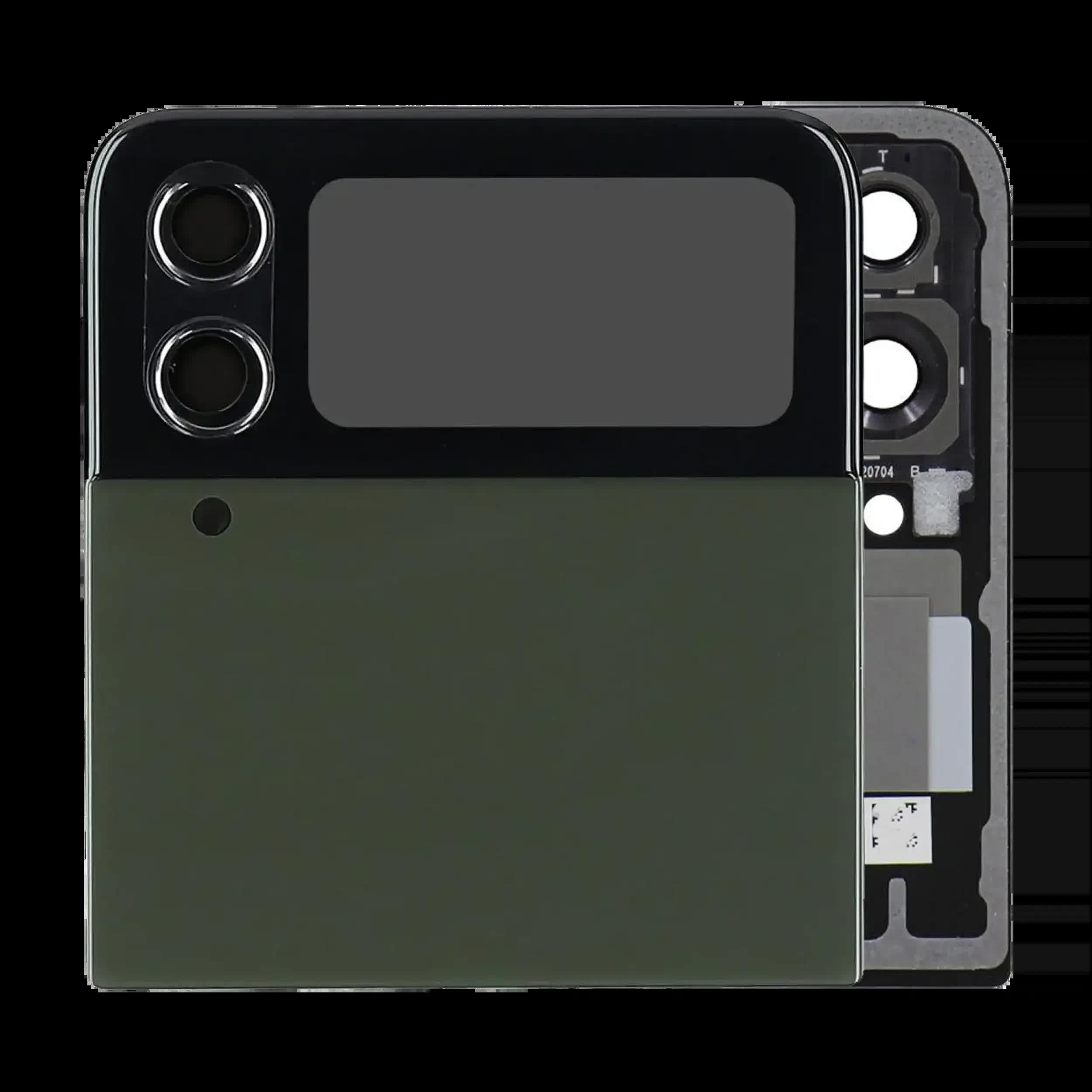 Outer OLED Display für Samsung Galaxy Z Flip 4 5G (Service Pack) (Green (Grün))