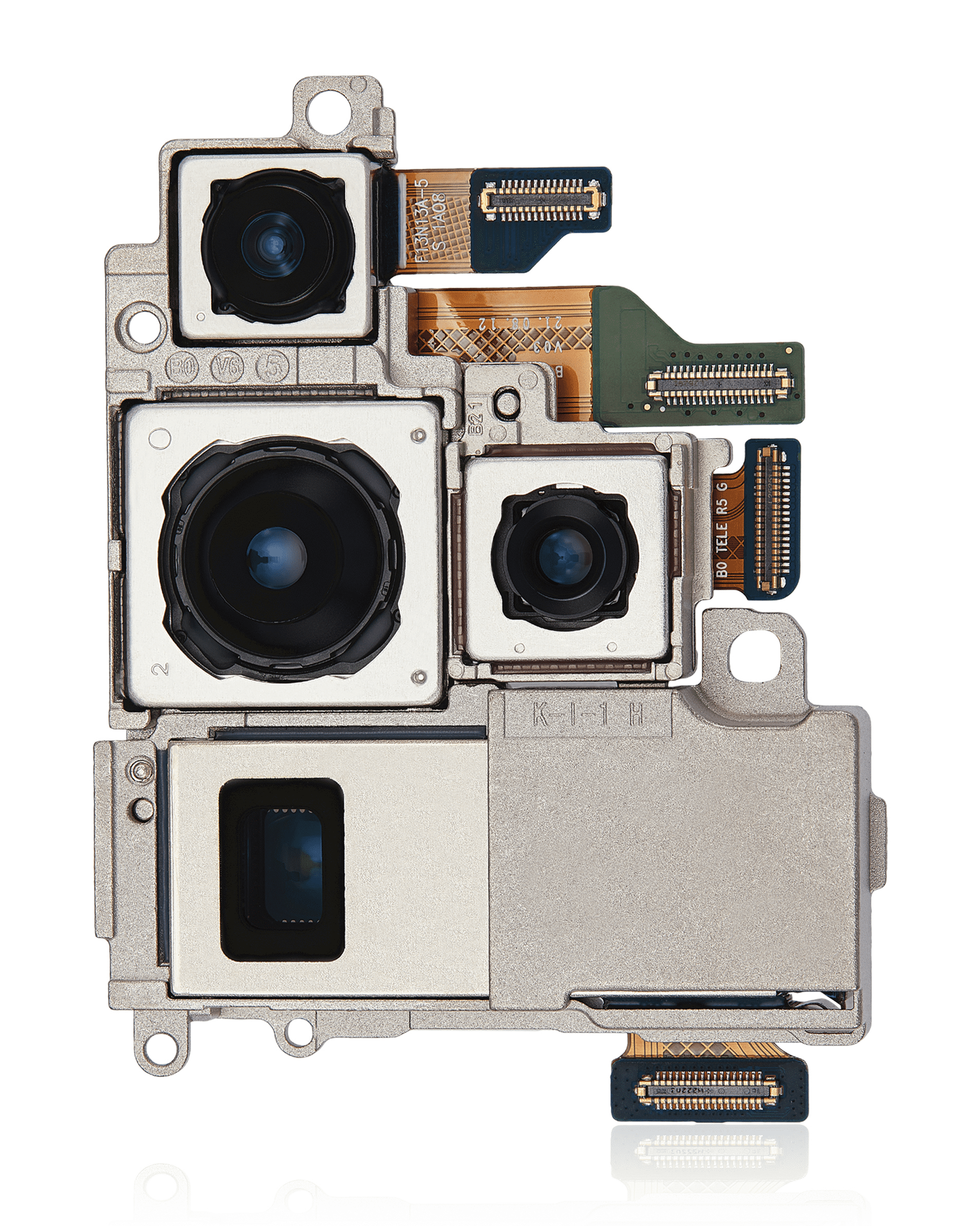 Rückkamera Baugruppe (Wide & Periskop & Ultraweitwinkel & Teleobjektiv) für Samsung Galaxy S22 Ultra 5G (ausgebautes Originalteil: Grade A) – Bild 5