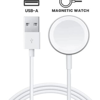 USB-A Magnetic Watch Ladekabel für All Watch Series (1 m / 3.3 ft) (Original Grade neu) (Bulk-Verpackung)