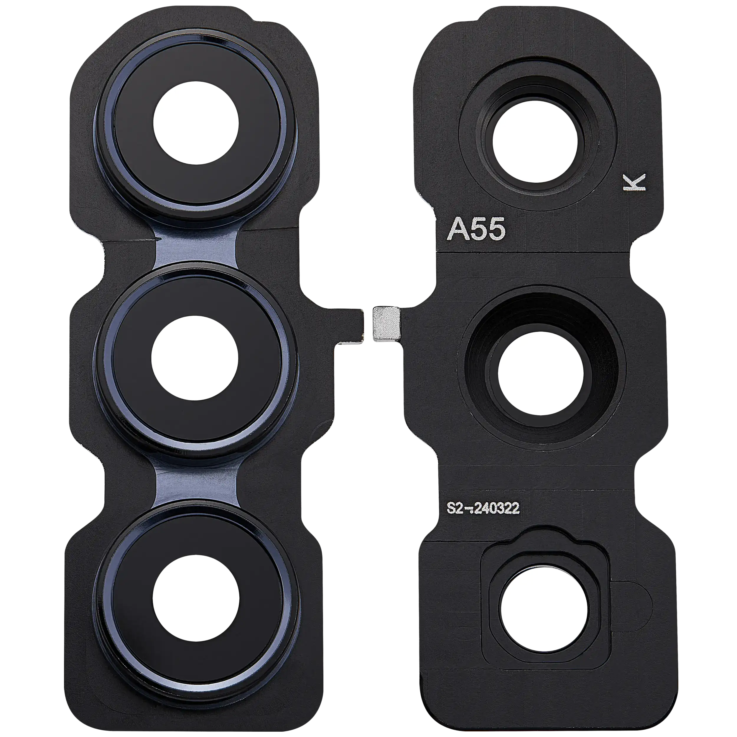 Rückkamera-Glas mit Halterung für Samsung Galaxy A55 5G (A556 / 2024) (Premium) (Navy) – Bild 2
