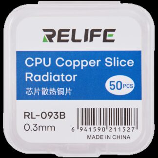 RL-093B Chip Heat Sink Copper Sheet / 0.3MM (50er-Pack) (Relife)