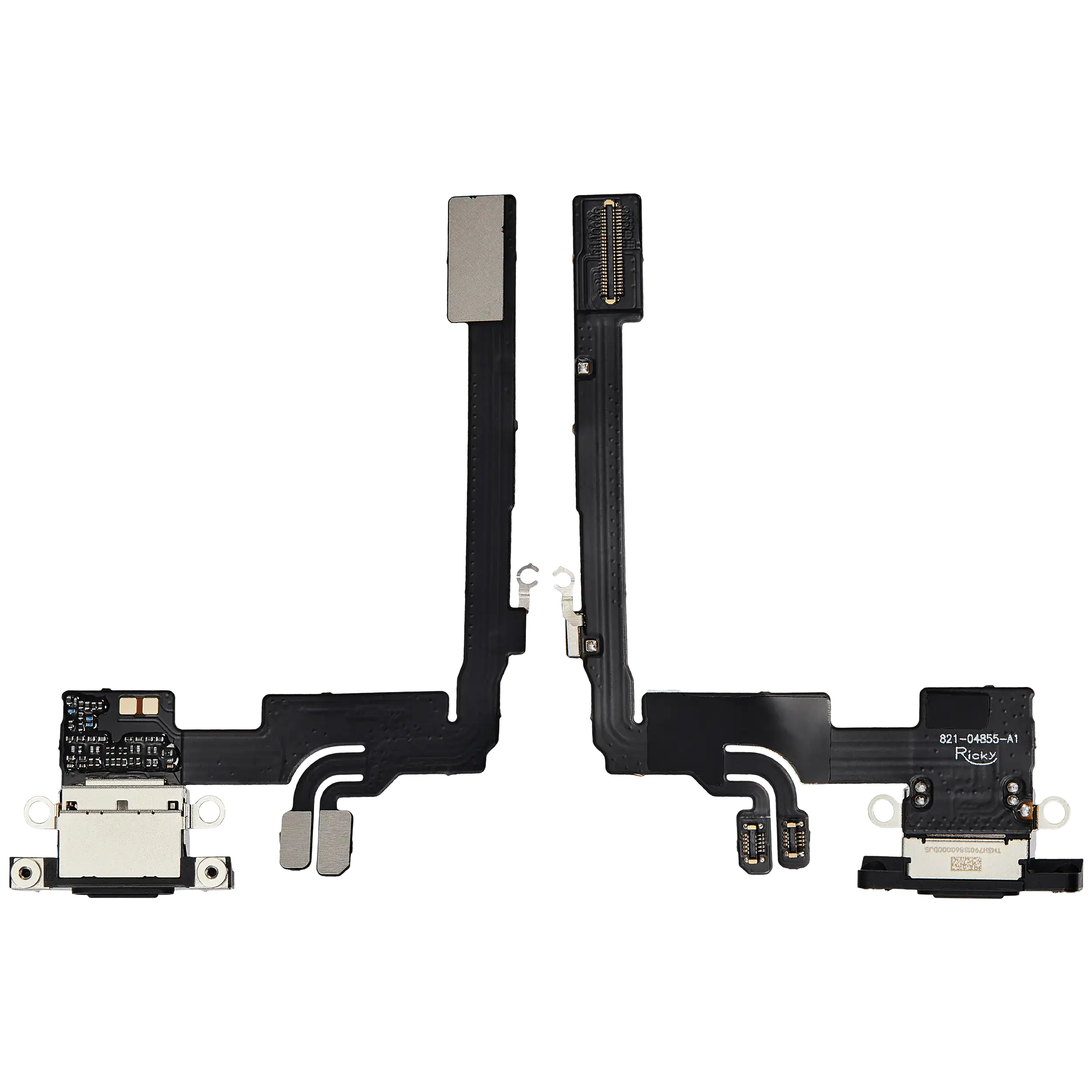 Ladebuchse Flexkabel für iPhone 16 Pro (Aftermarket Plus) (Black Titanium) – Bild 2