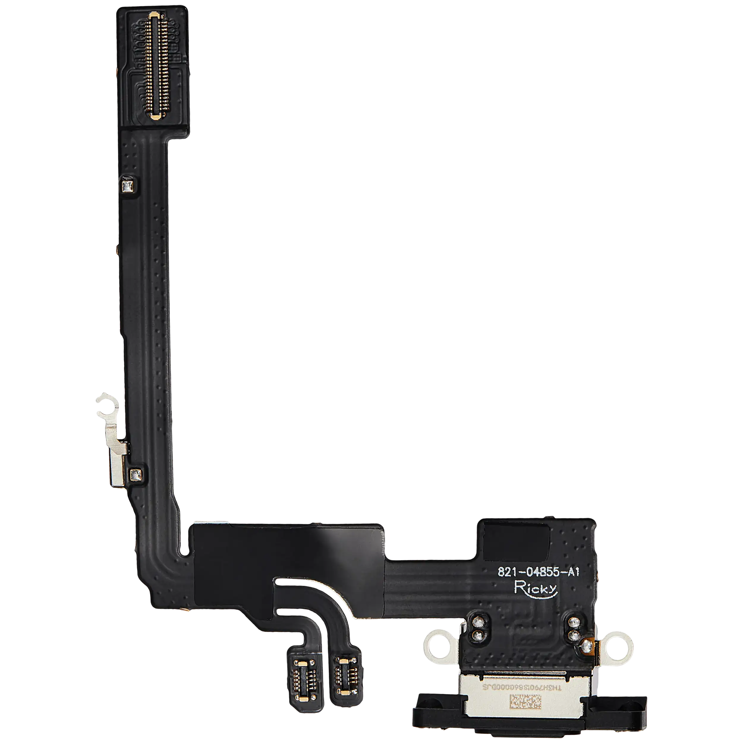 Ladebuchse Flexkabel für iPhone 16 Pro (Aftermarket Plus) (Black Titanium) – Bild 3