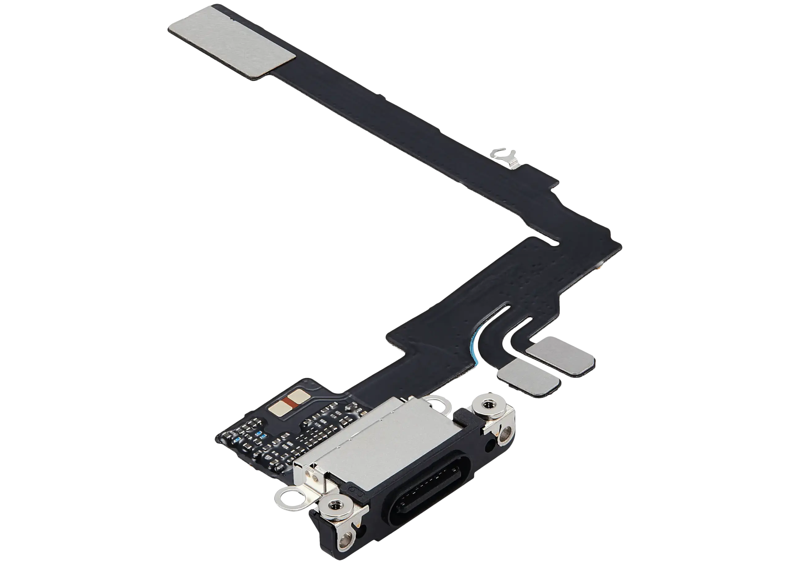 Ladebuchse Flexkabel für iPhone 16 Pro (Aftermarket Plus) (Black Titanium) – Bild 4