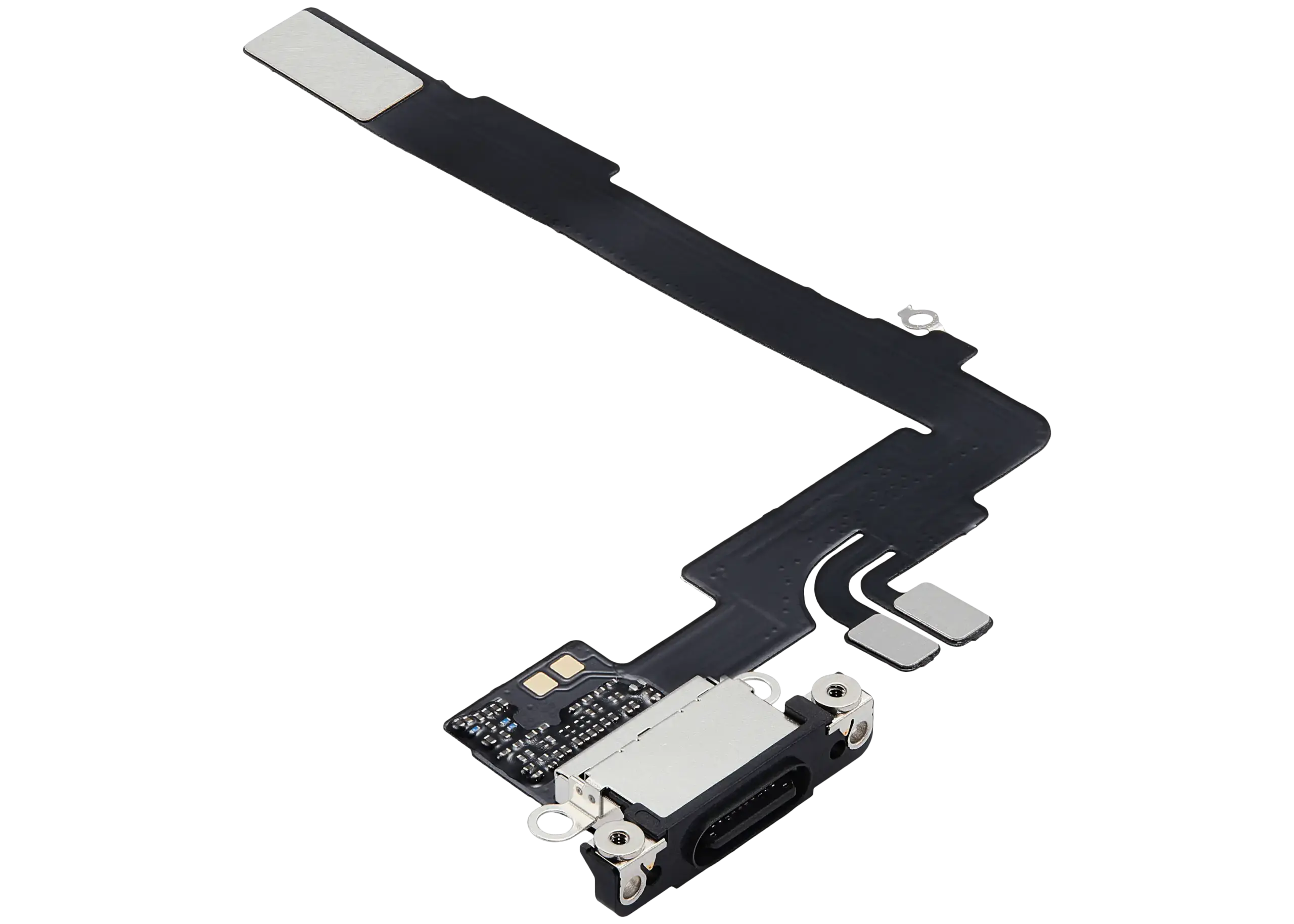 Ladebuchse Flexkabel für iPhone 16 Pro Max (Aftermarket Plus) (Black Titanium) – Bild 4