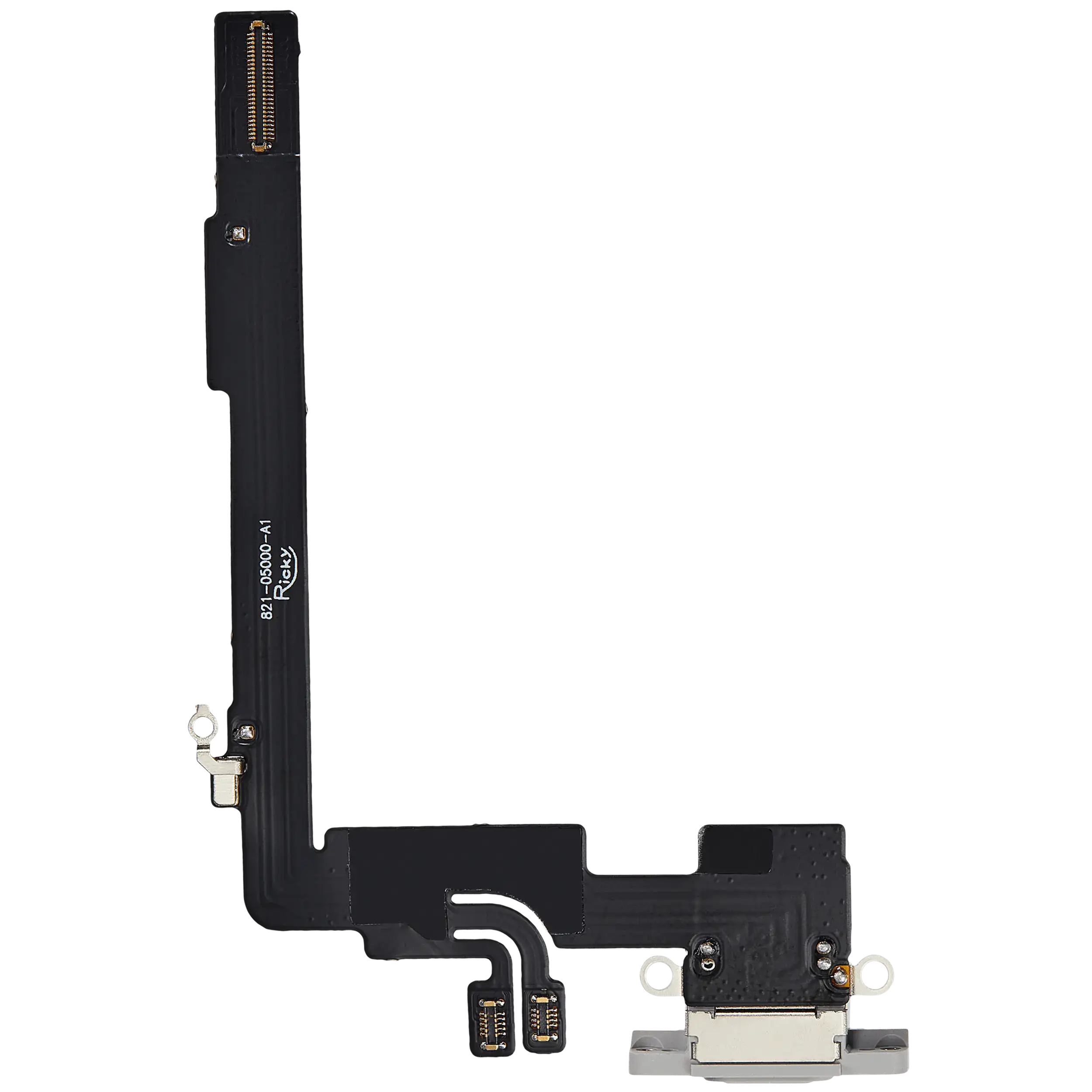Ladebuchse Flexkabel für iPhone 16 Pro Max (Aftermarket Plus) (White Titanium) – Bild 3