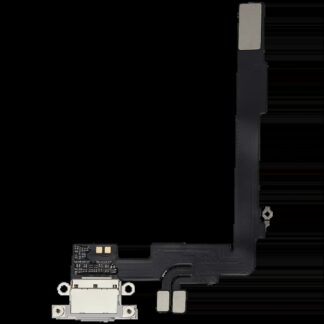 Ladebuchse Flexkabel für iPhone 16 Pro Max (Aftermarket Plus) (White Titanium)