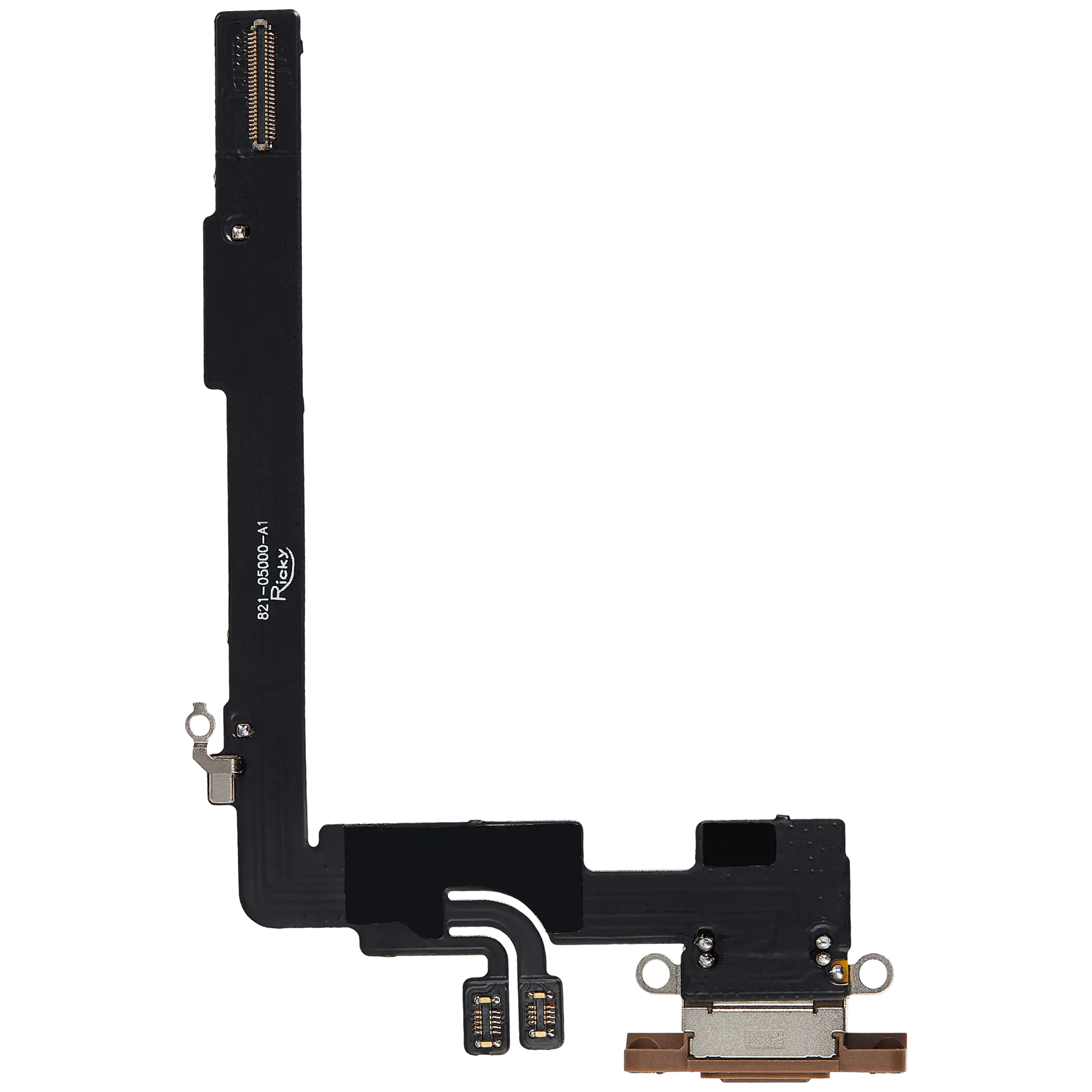 Ladebuchse Flexkabel für iPhone 16 Pro Max (Aftermarket Plus) (Desert Titanium) – Bild 3