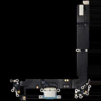 Ladebuchse Flexkabel für iPhone 16 Plus (Premium) (Teal)