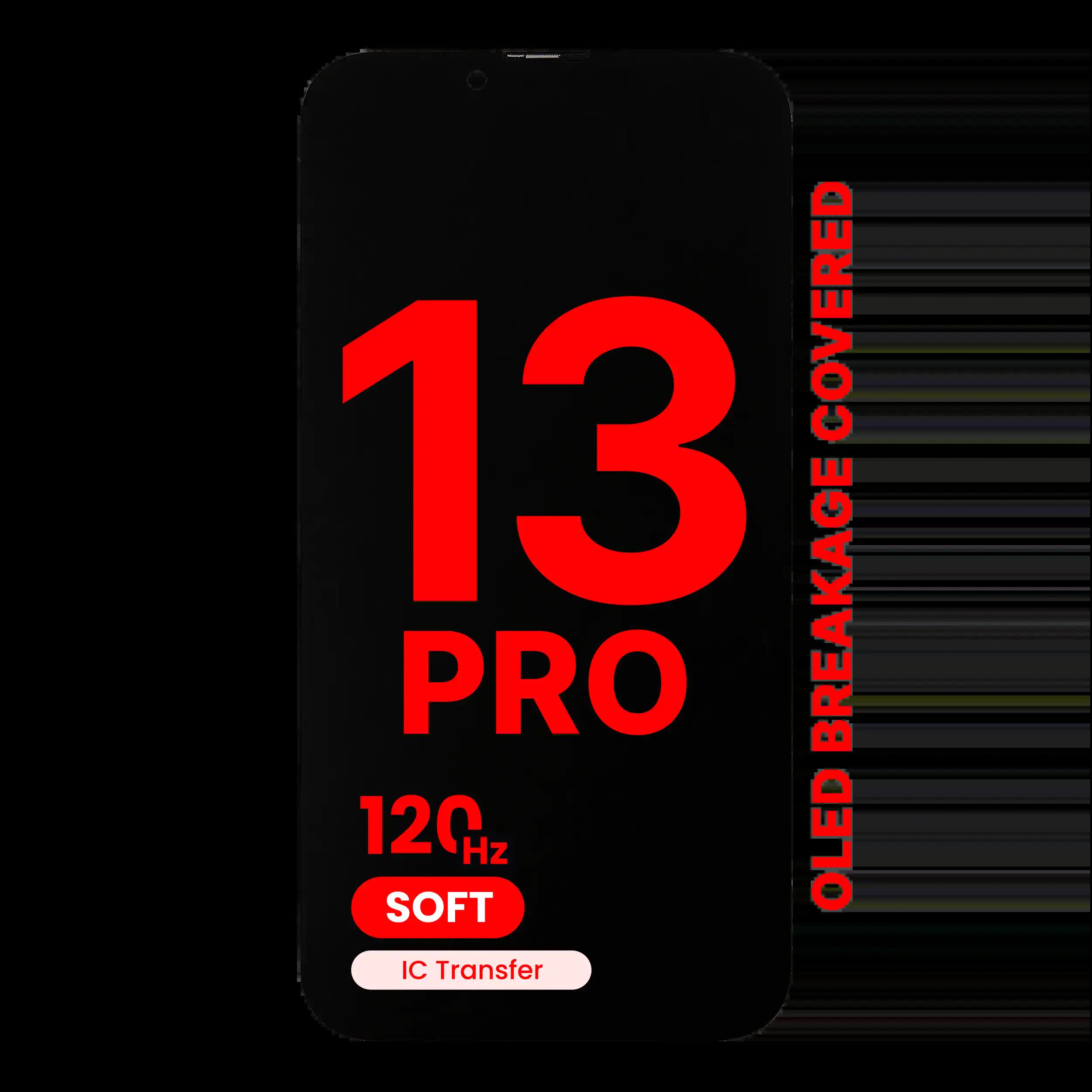 OLED Display für iPhone 13 Pro (Aftermarket Pro: XO7 Soft) (120HZ)