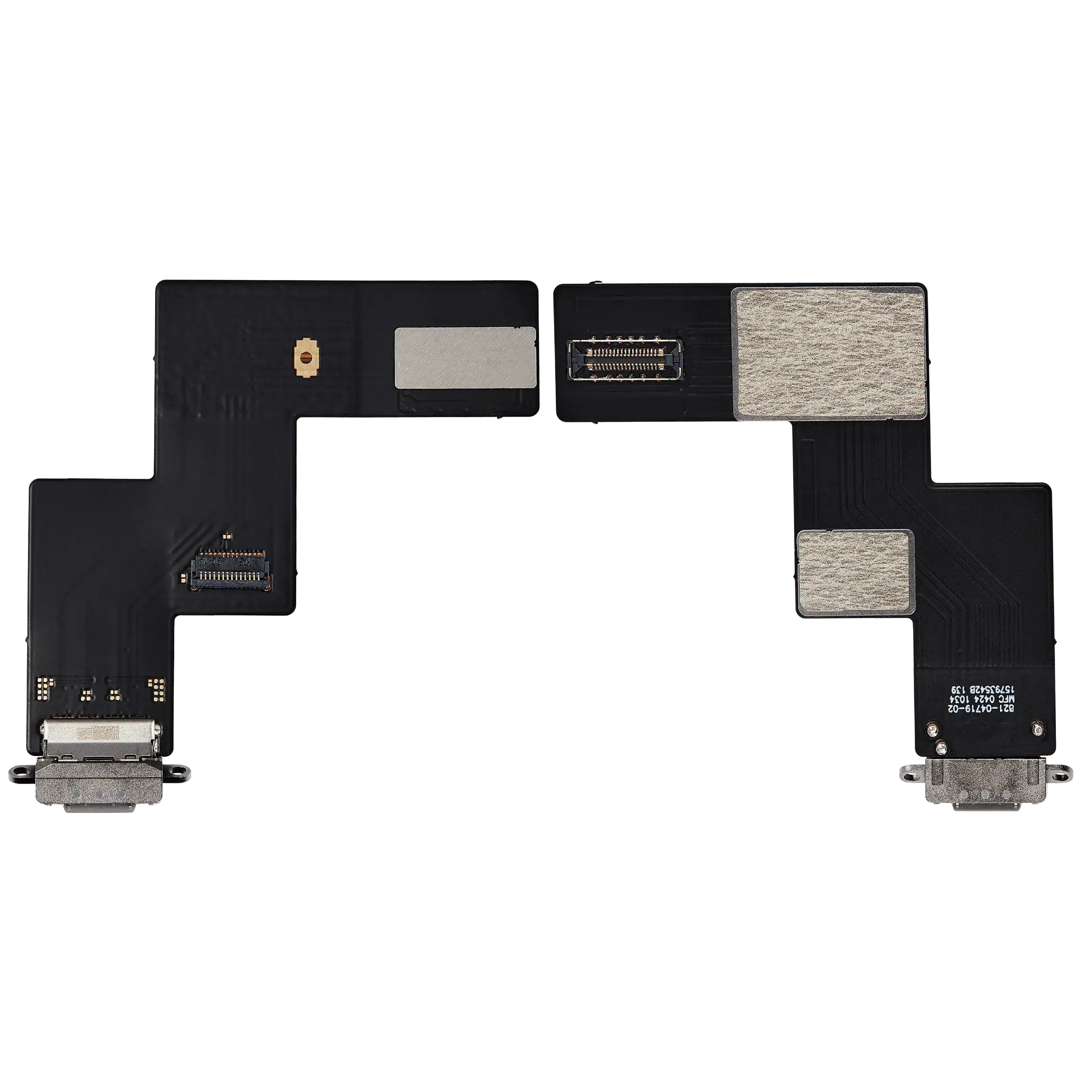 Ladebuchse Flexkabel für iPad Air 13" (2024) / Air 13" (2025) (Aftermarket Plus) (Space Gray) – Bild 2