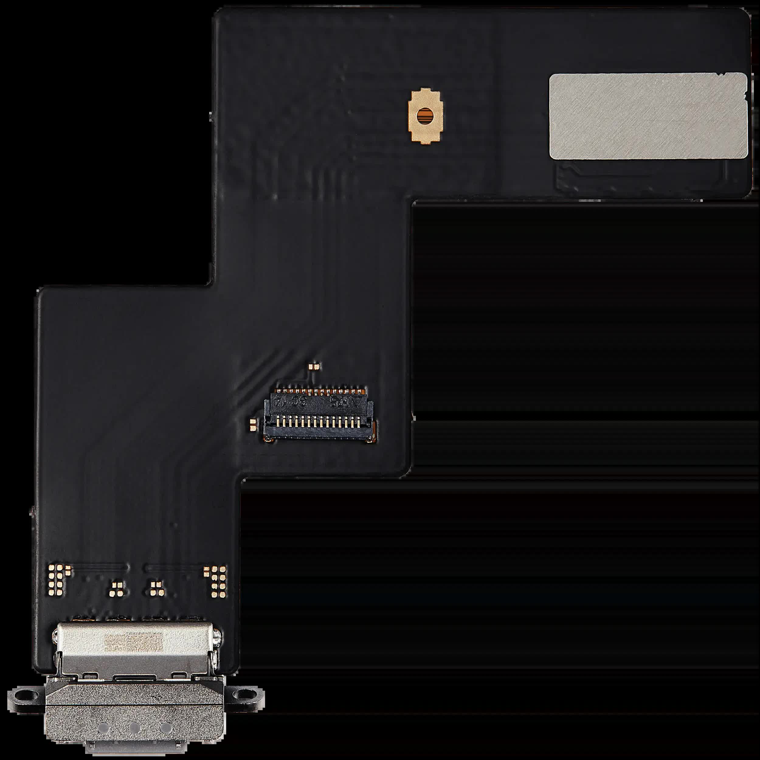 Ladebuchse Flexkabel für iPad Air 13" (2024) / Air 13" (2025) (Aftermarket Plus) (Space Gray)