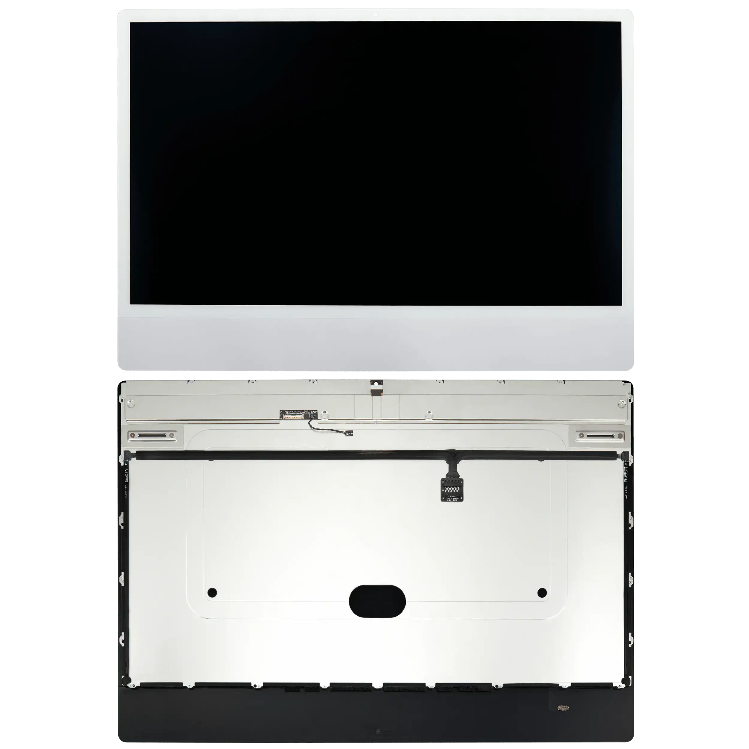 komplette LCD-Displayeinheit für iMac 24" A2874 / A2873 (2023) / A2438 / A2439 (2021) (LG204A-215 LM235UH1 SDD1) (ausgebautes Originalteil: Grade A) (Small Came – Bild 2