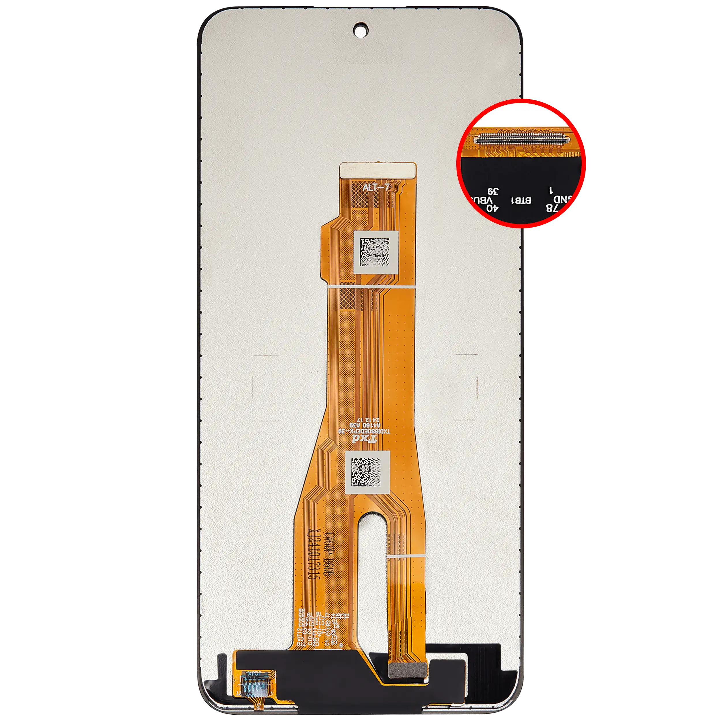 LCD Display ohne Rahmen für Honor X7c / PIay 60 Plus / PIay 9T / 200 Smart (professionell aufgearbeitet) – Bild 4