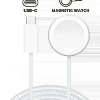 USB-C Magnetic Watch Charging (Braided) Kabel (3.3 ft.) für All Watch Series (Original Grade neu) (Bulk-Verpackung)