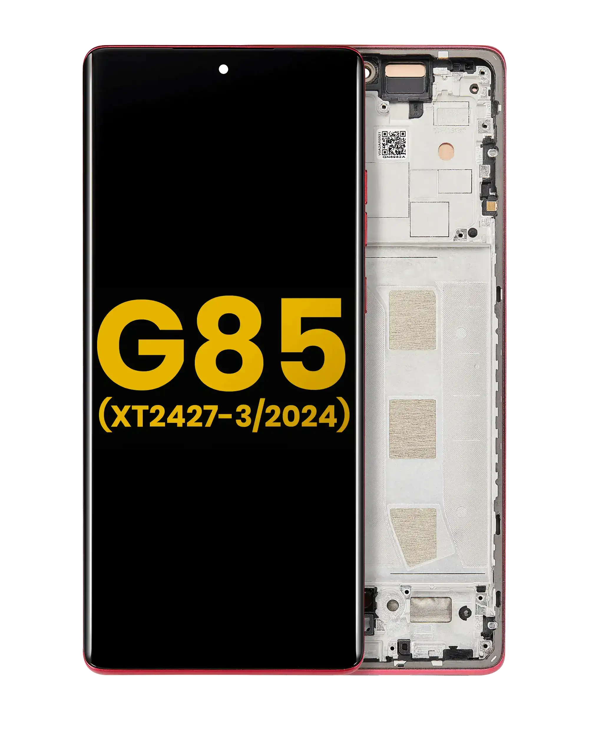 OLED Display mit Rahmen für Motorola Moto G85 (XT2427-3 / 2024) (professionell aufgearbeitet) (Cobalt Blue) – Bild 5