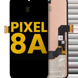 OLED Display ohne Rahmen (mit Fingerabdrucksensor) für Google Pixel 8A (professionell aufgearbeitet)