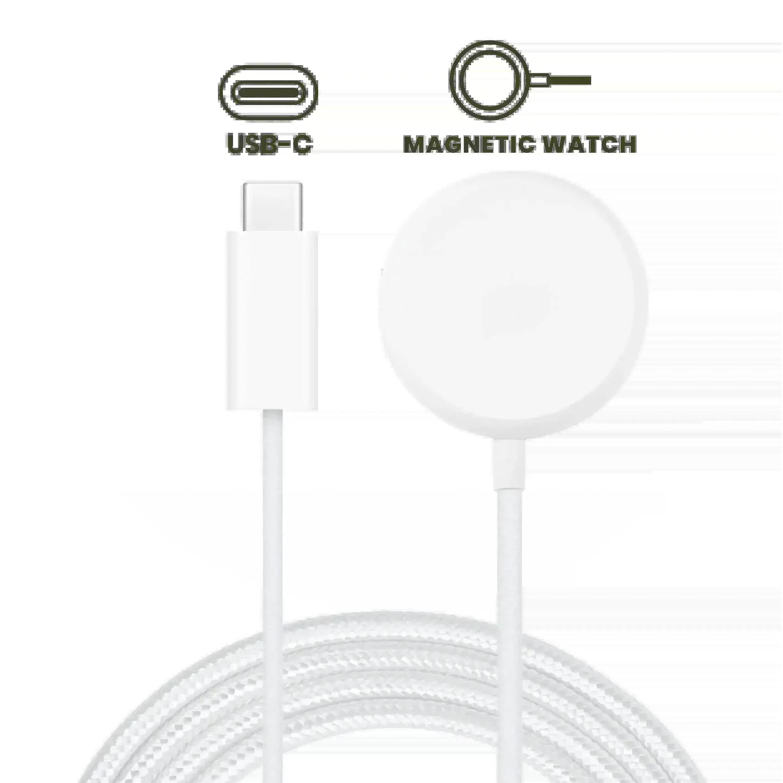 USB-C Magnetic Watch Ladekabel für Google Pixel Watch Series (1 m / 3.3 ft) (Original Grade: A)