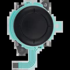 3D Analog Joystick Cap Thumbstick für Nintendo Switch 2 Joy Con Controller (Green (Grün))