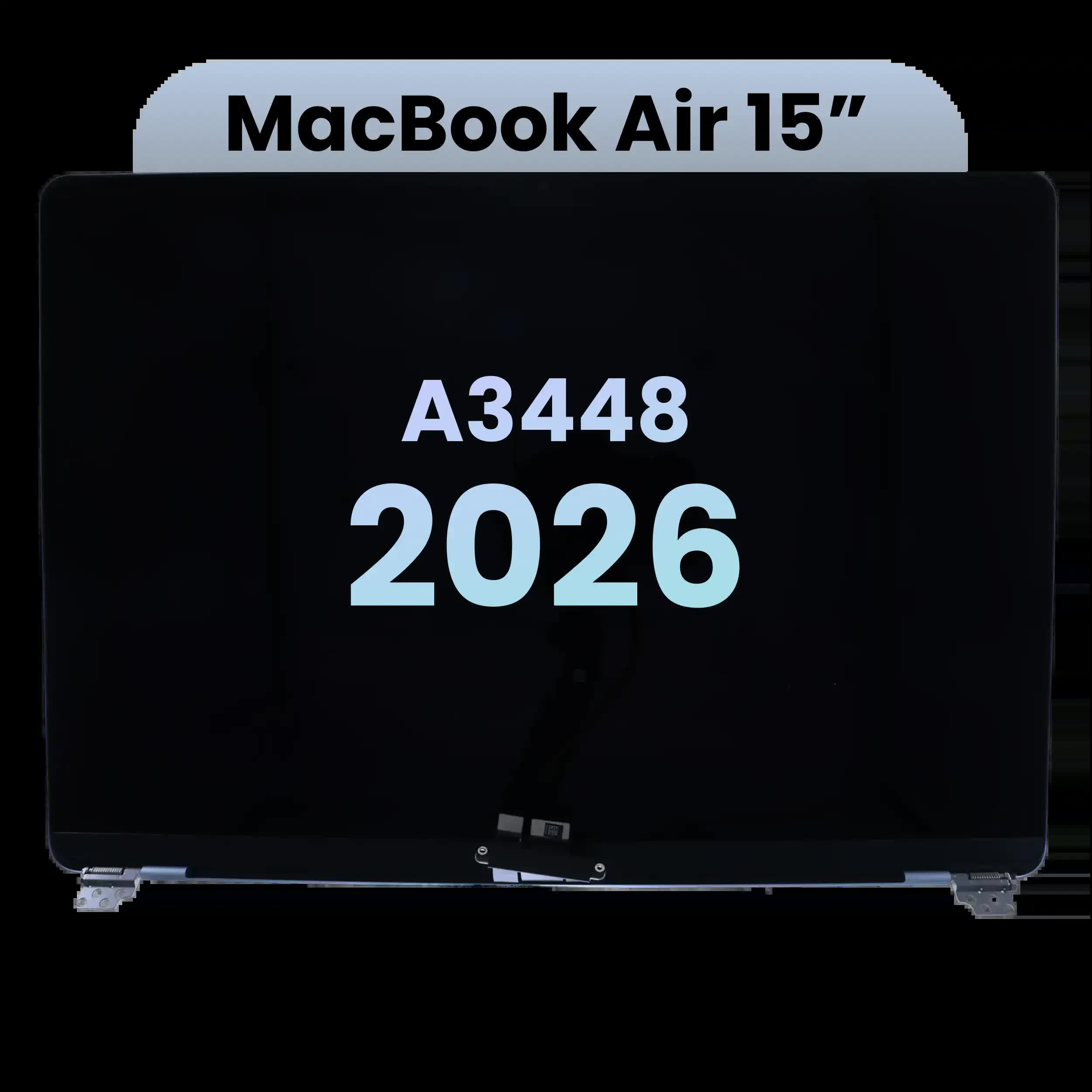 komplette LCD-Displayeinheit für MacBook Air 15" (A3448) (2026) (Original) (Sky Blue)