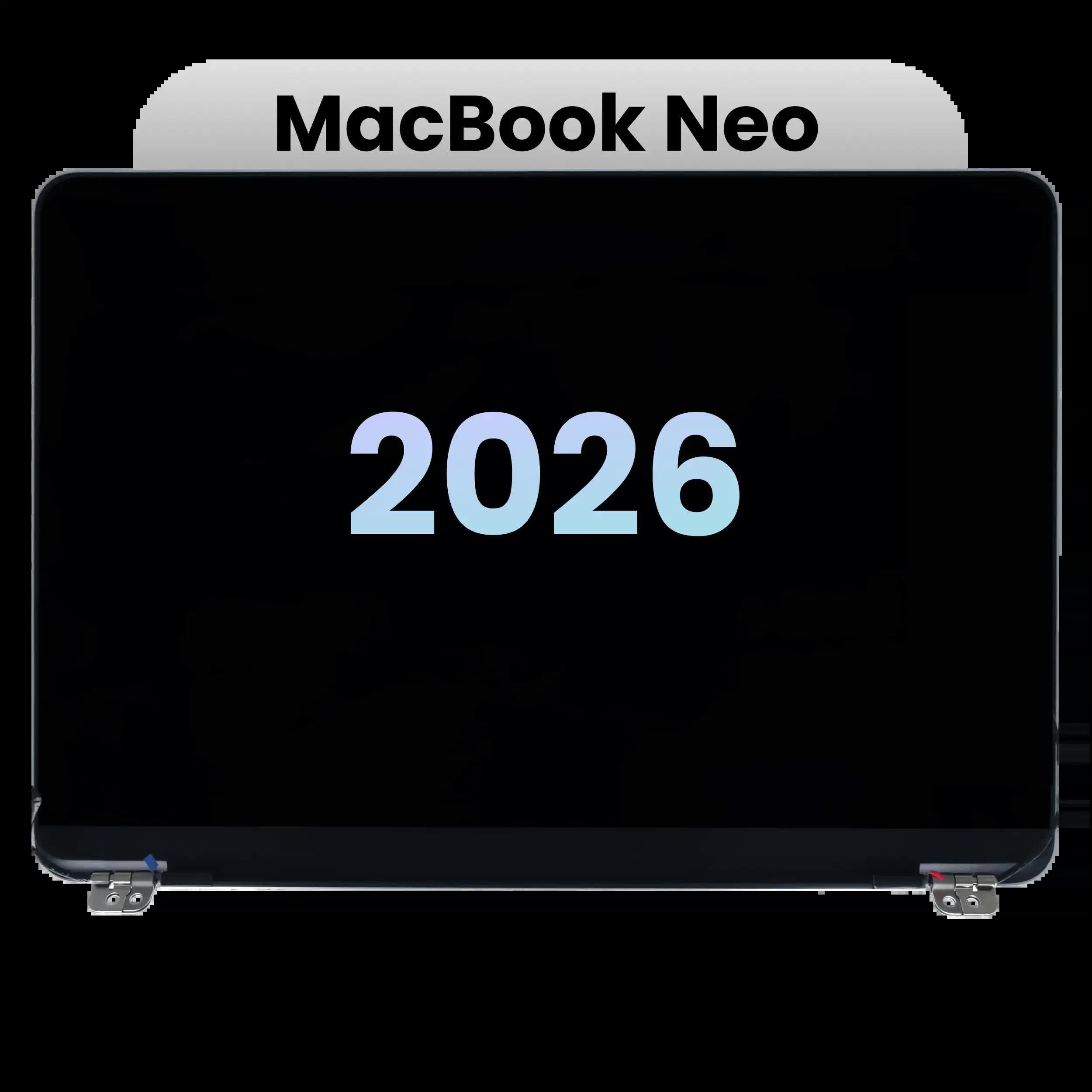 komplette LCD-Displayeinheit für MacBook Neo (2026) (Original) (Silver (Silber))