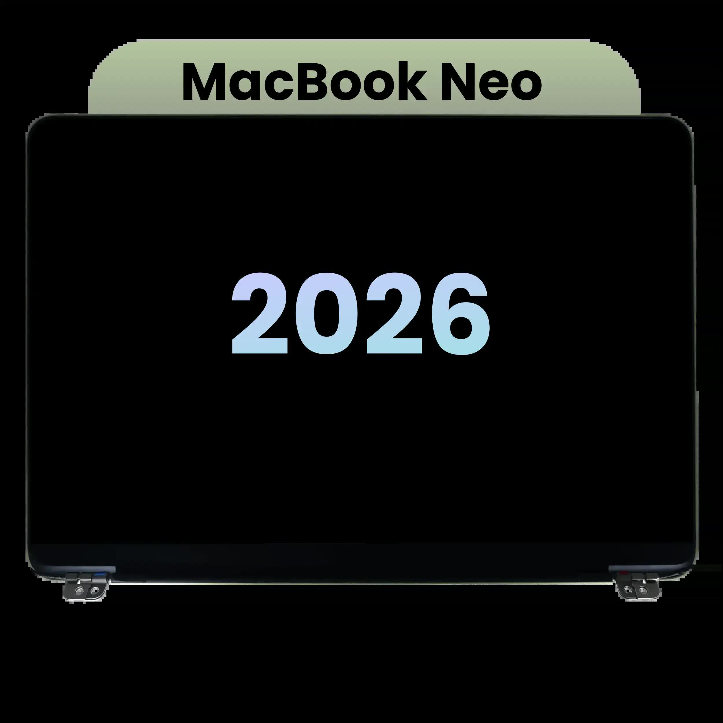 komplette LCD-Displayeinheit für MacBook Neo (2026) (Original) (Citrus)