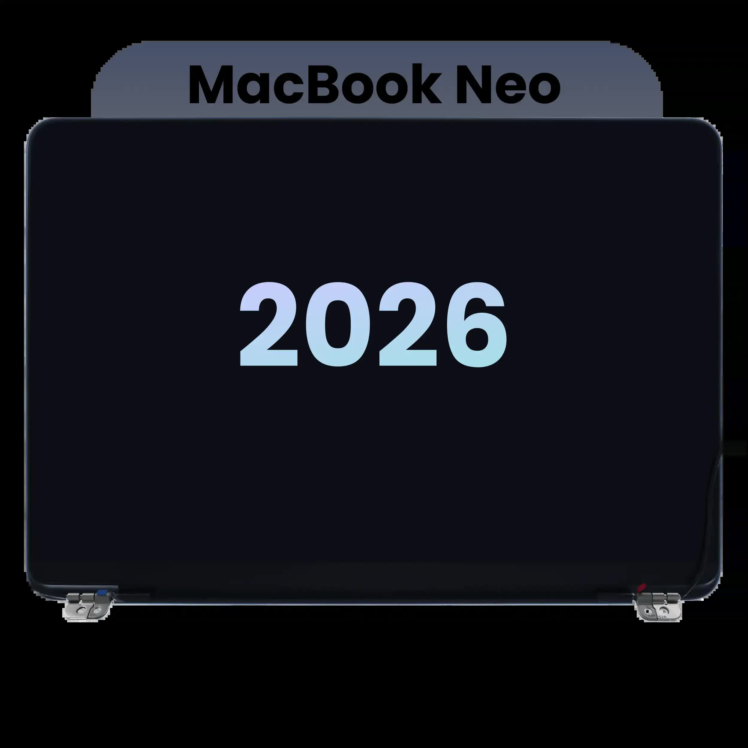 komplette LCD-Displayeinheit für MacBook Neo (2026) (Original) (Indigo)