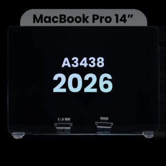 komplette LCD-Displayeinheit (Nano Texture) für MacBook Pro 14" (A3438) (2026) (Original) (Space Black)