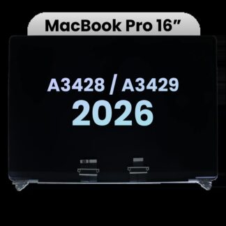 komplette LCD-Displayeinheit (Nano Texture) für MacBook Pro 16" A3428 / A3429 (2026) (Original) (Silver (Silber))