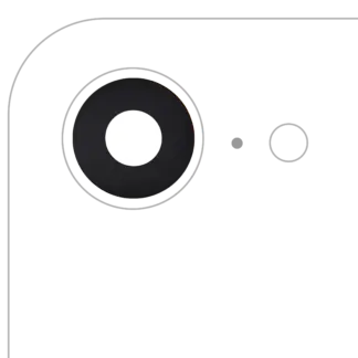 Rückkamera-Glas mit Halterung und Blende für iPhone 17e (Premium) (Soft Rosa)