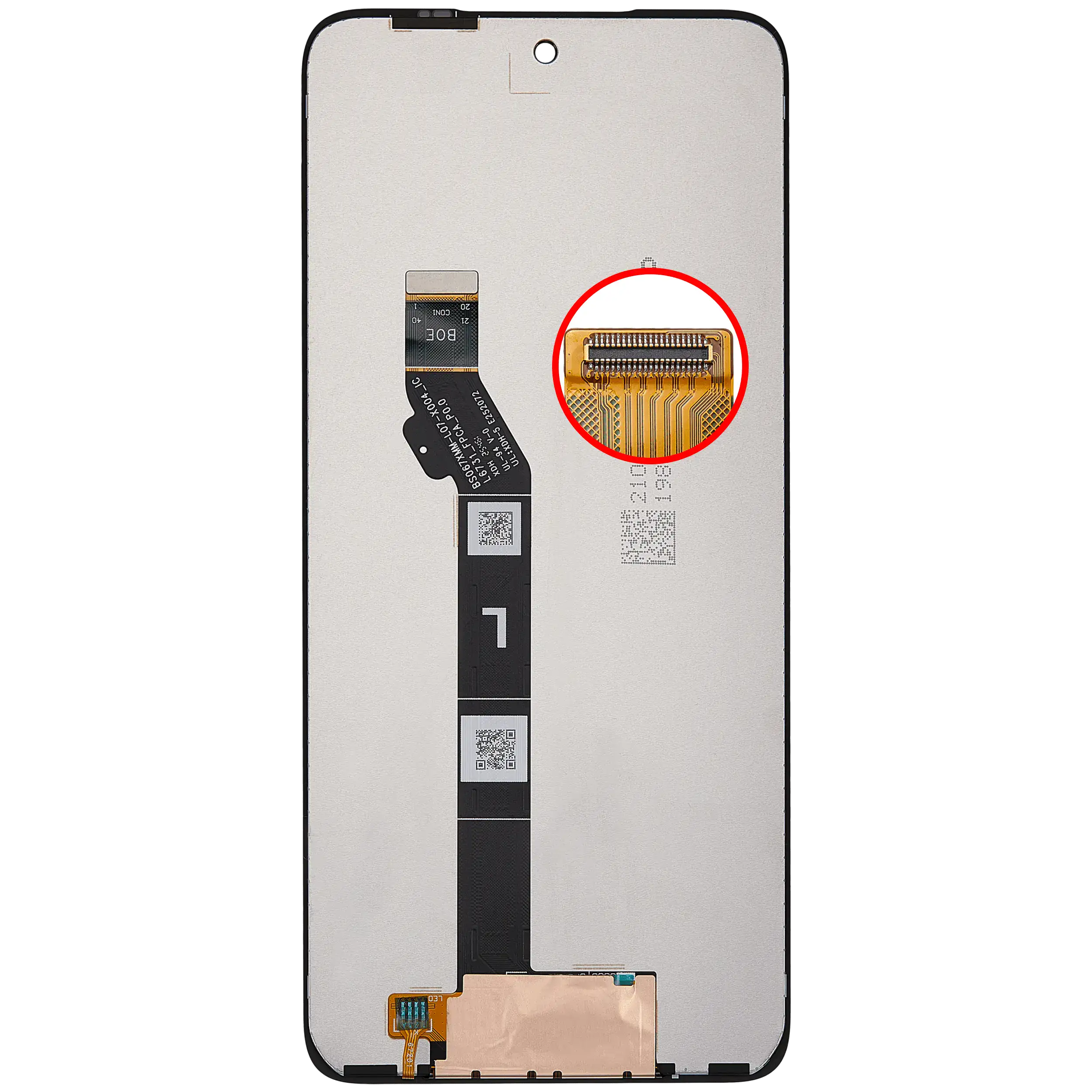 LCD Display ohne Rahmen für Motorola Moto G17 (XT2623 / 2026) / G17 Power (XT2623 / 2026) (professionell aufgearbeitet) – Bild 4