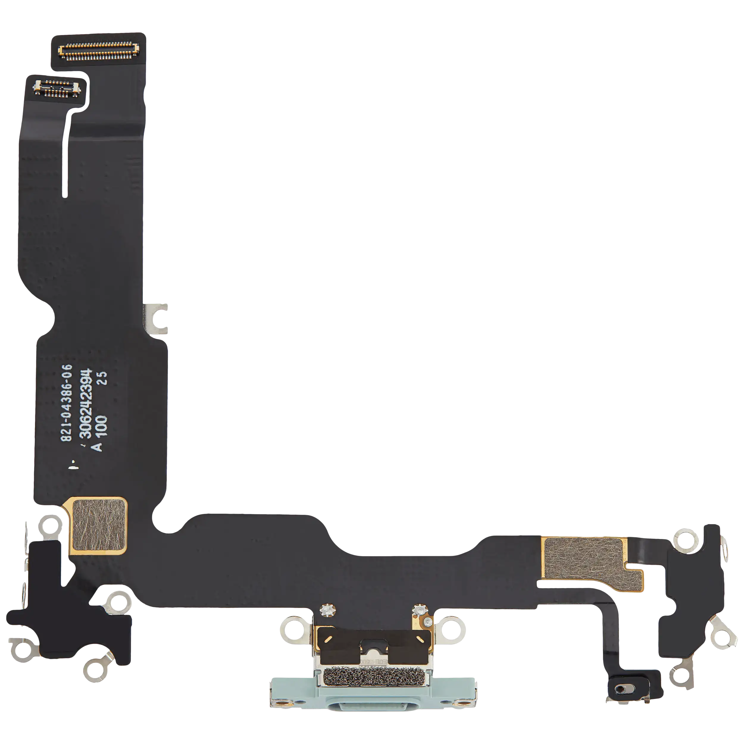Ladebuchse Flexkabel für iPhone 15 Plus (ausgebautes Originalteil) (Green (Grün)) – Bild 3