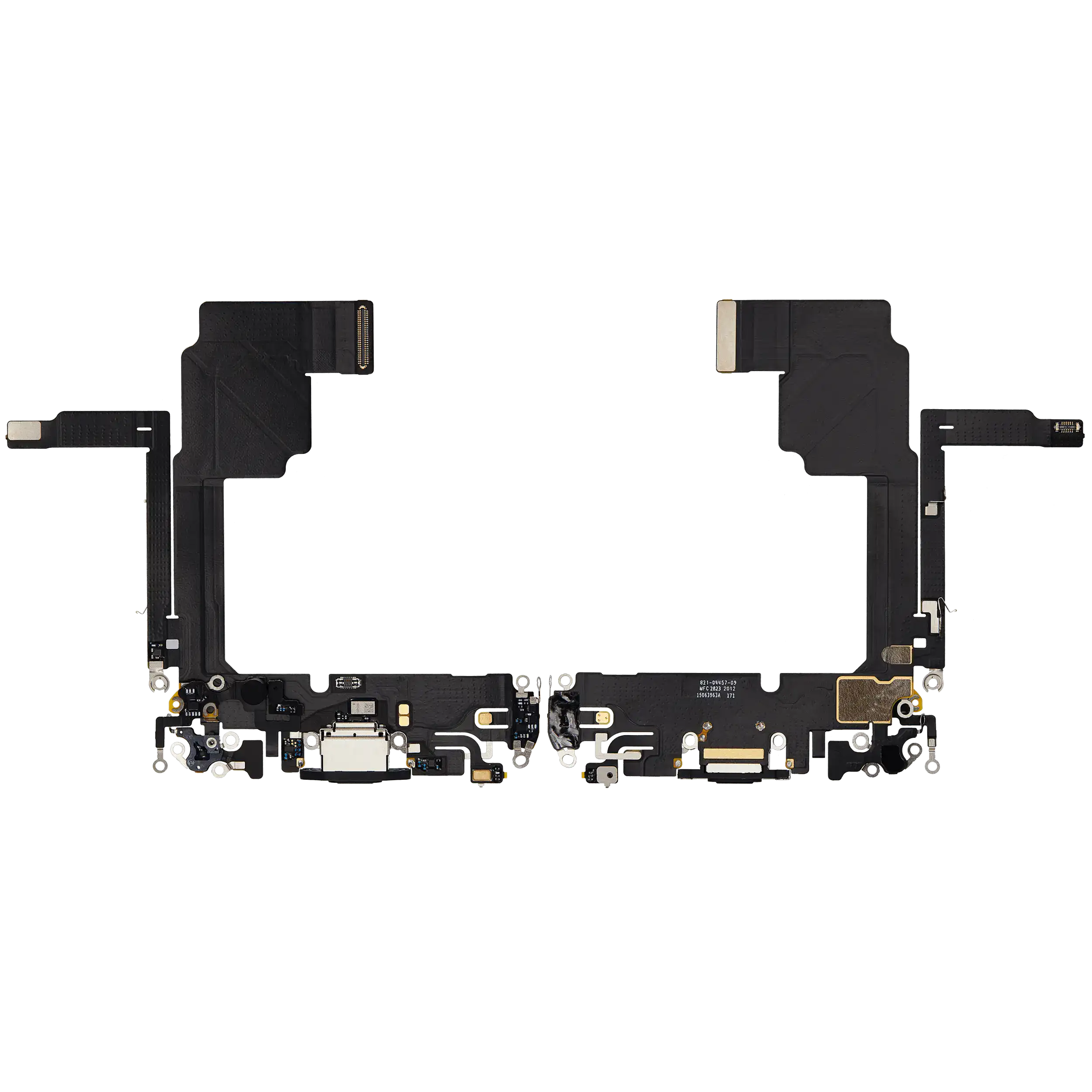 Ladebuchse Flexkabel für iPhone 15 Pro (ausgebautes Originalteil) (Black Titanium) – Bild 2