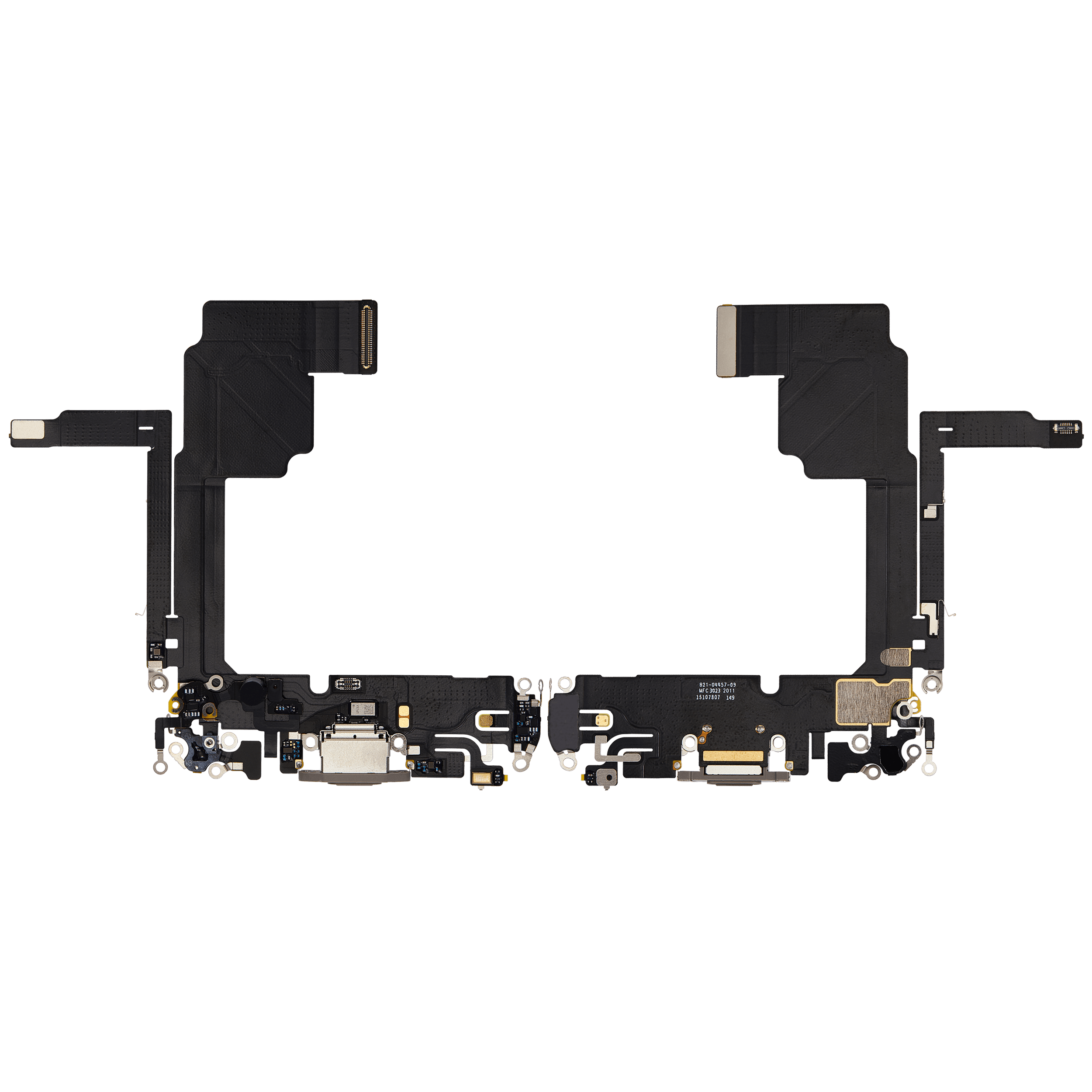 Ladebuchse Flexkabel für iPhone 15 Pro (ausgebautes Originalteil) (Natural Titanium) – Bild 2