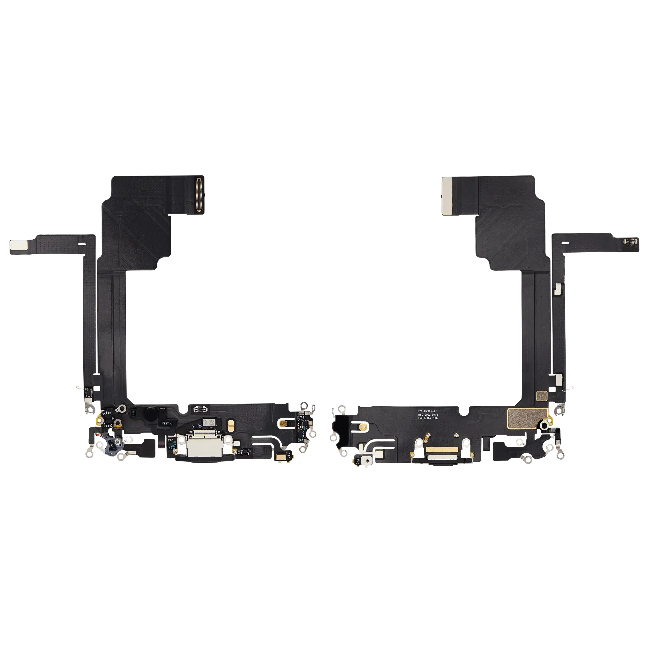 Ladebuchse Flexkabel für iPhone 15 Pro Max (ausgebautes Originalteil) (Black Titanium) – Bild 2