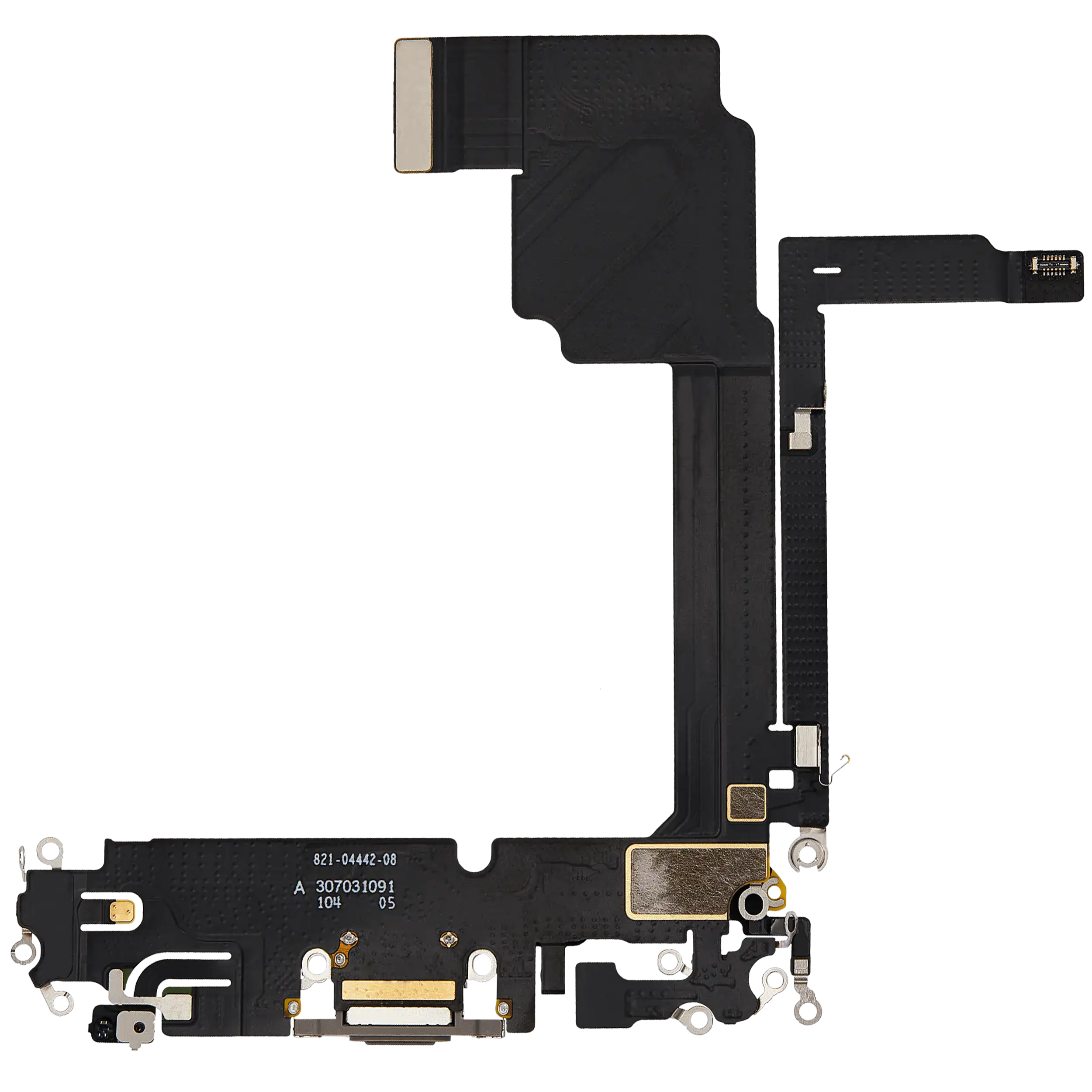 Ladebuchse Flexkabel für iPhone 15 Pro Max (ausgebautes Originalteil) (Natural Titanium) – Bild 3