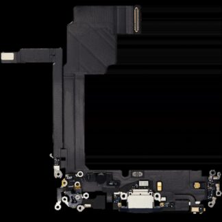 Ladebuchse Flexkabel für iPhone 15 Pro Max (ausgebautes Originalteil) (Blue Titanium)