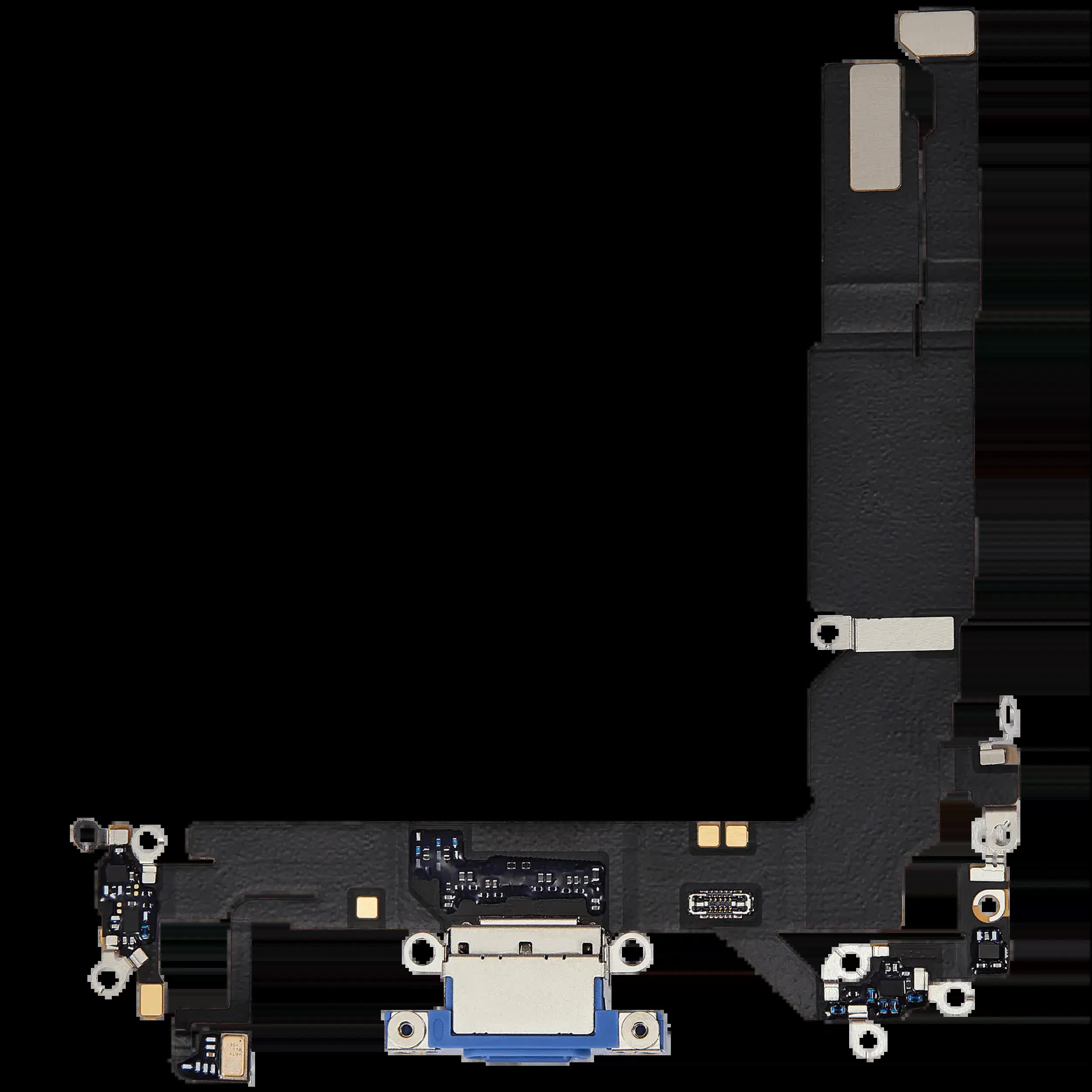 Ladebuchse Flexkabel für iPhone 16 (ausgebautes Originalteil) (Ultramarine)
