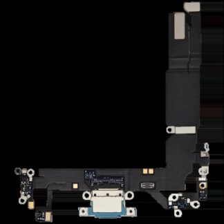 Ladebuchse Flexkabel für iPhone 16 (ausgebautes Originalteil) (Teal)