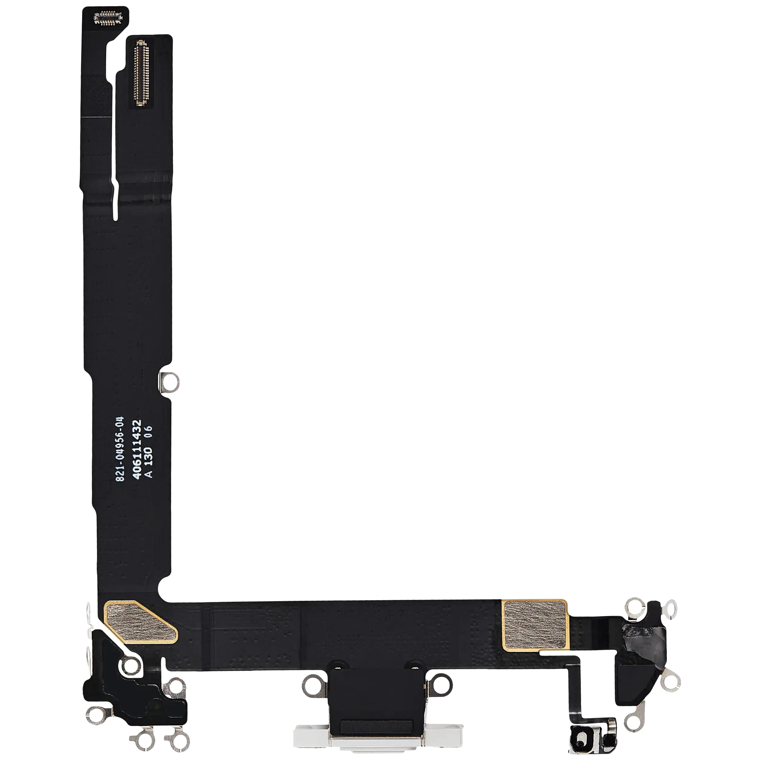 Ladebuchse Flexkabel für iPhone 16 Plus (ausgebautes Originalteil) (White (Weiß)) – Bild 3