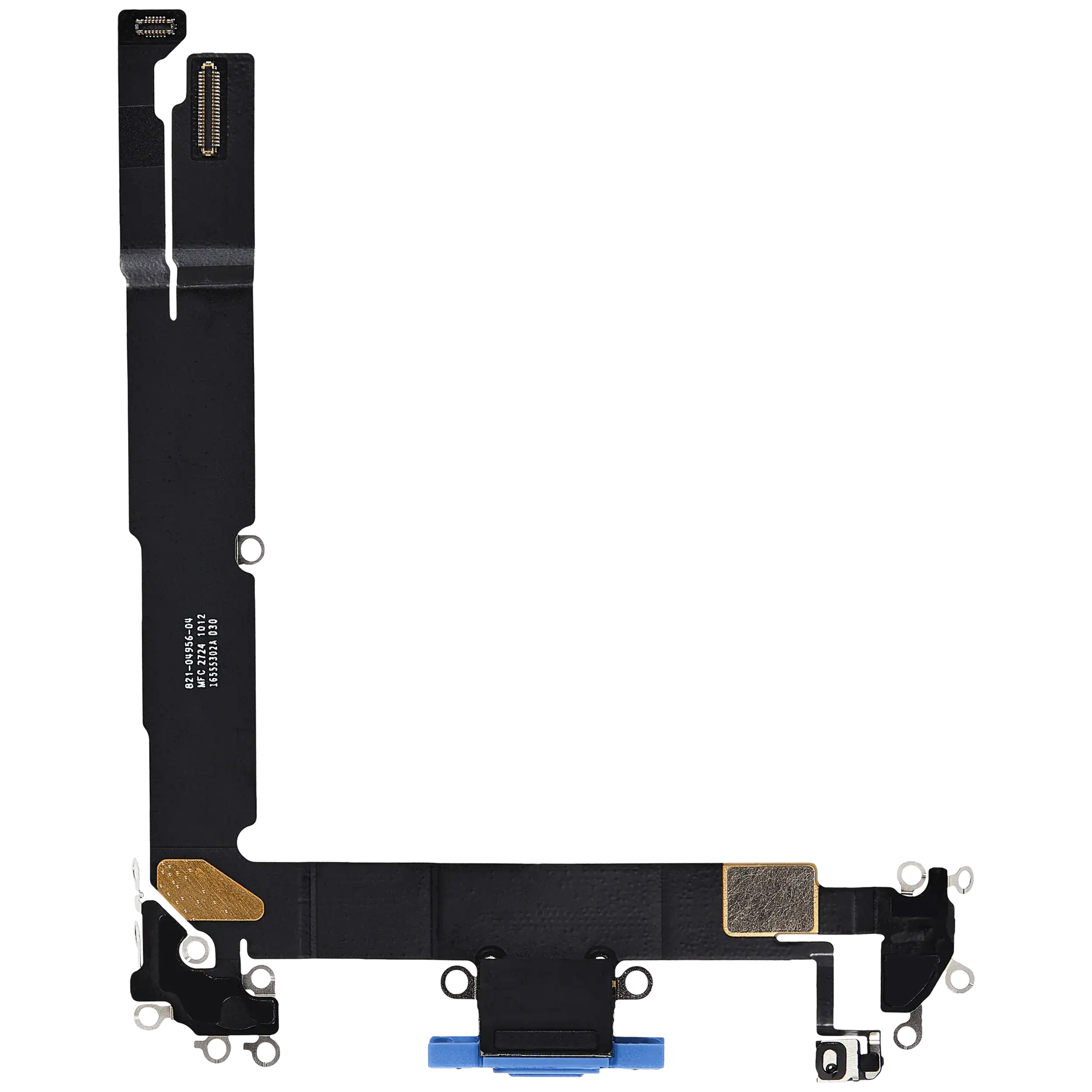Ladebuchse Flexkabel für iPhone 16 Plus (ausgebautes Originalteil) (Ultramarine) – Bild 3