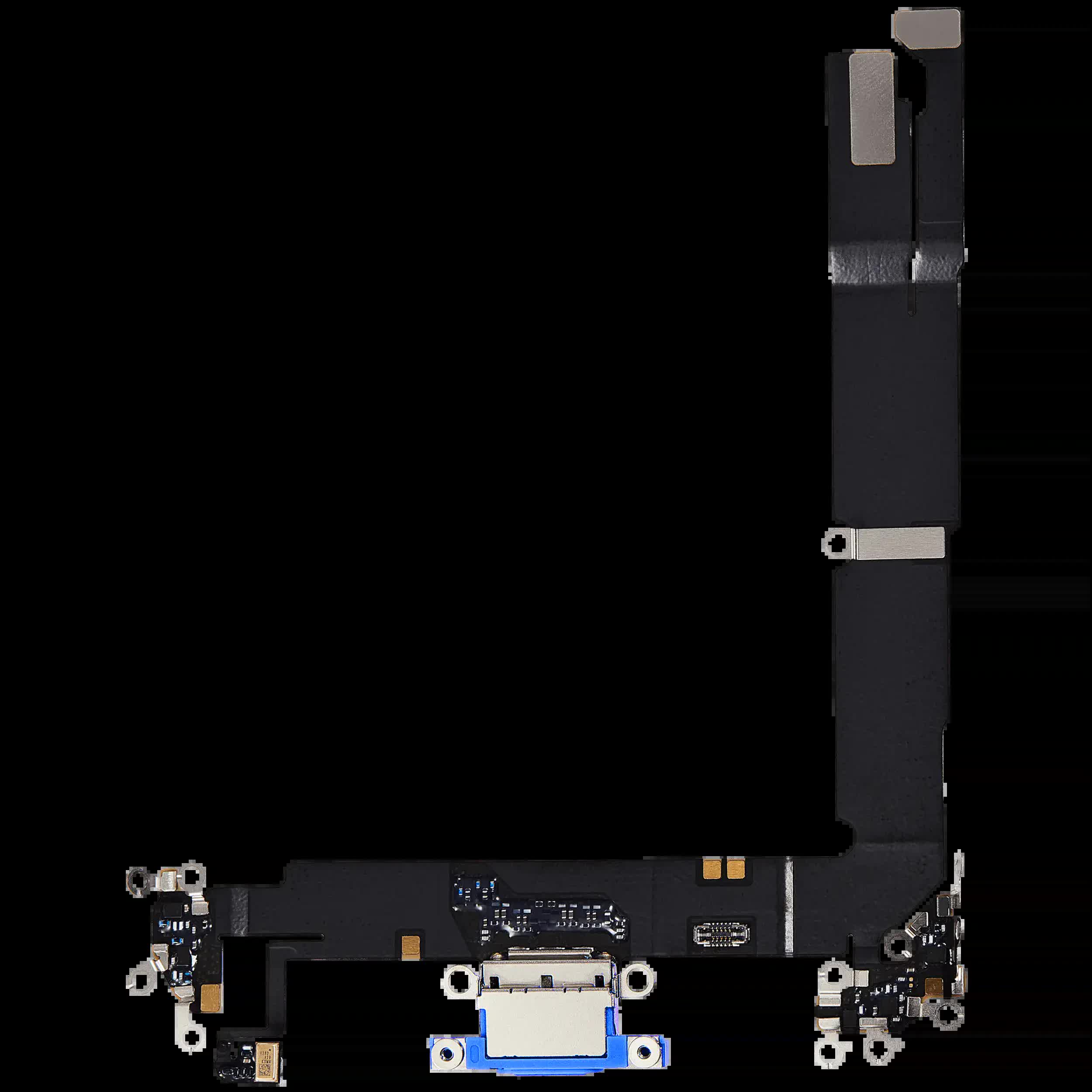 Ladebuchse Flexkabel für iPhone 16 Plus (ausgebautes Originalteil) (Ultramarine)