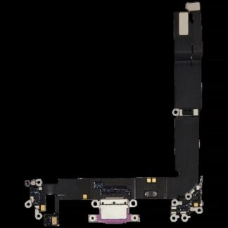 Ladebuchse Flexkabel für iPhone 16 Plus (ausgebautes Originalteil) (Pink (Rosa))