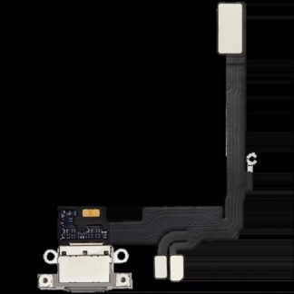 Ladebuchse Flexkabel für iPhone 16 Pro (ausgebautes Originalteil) (Natural Titanium)