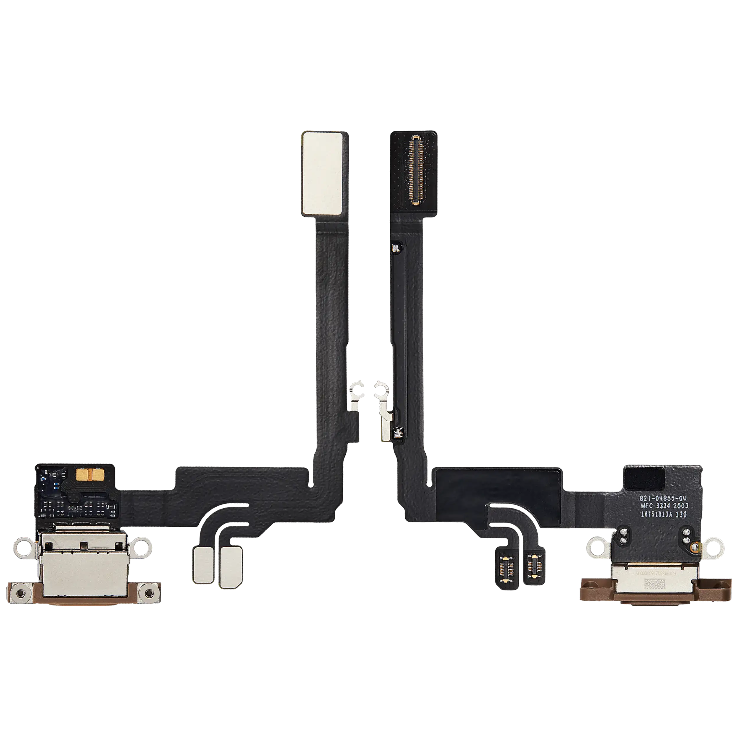 Ladebuchse Flexkabel für iPhone 16 Pro (ausgebautes Originalteil) (Desert Titanium) – Bild 2