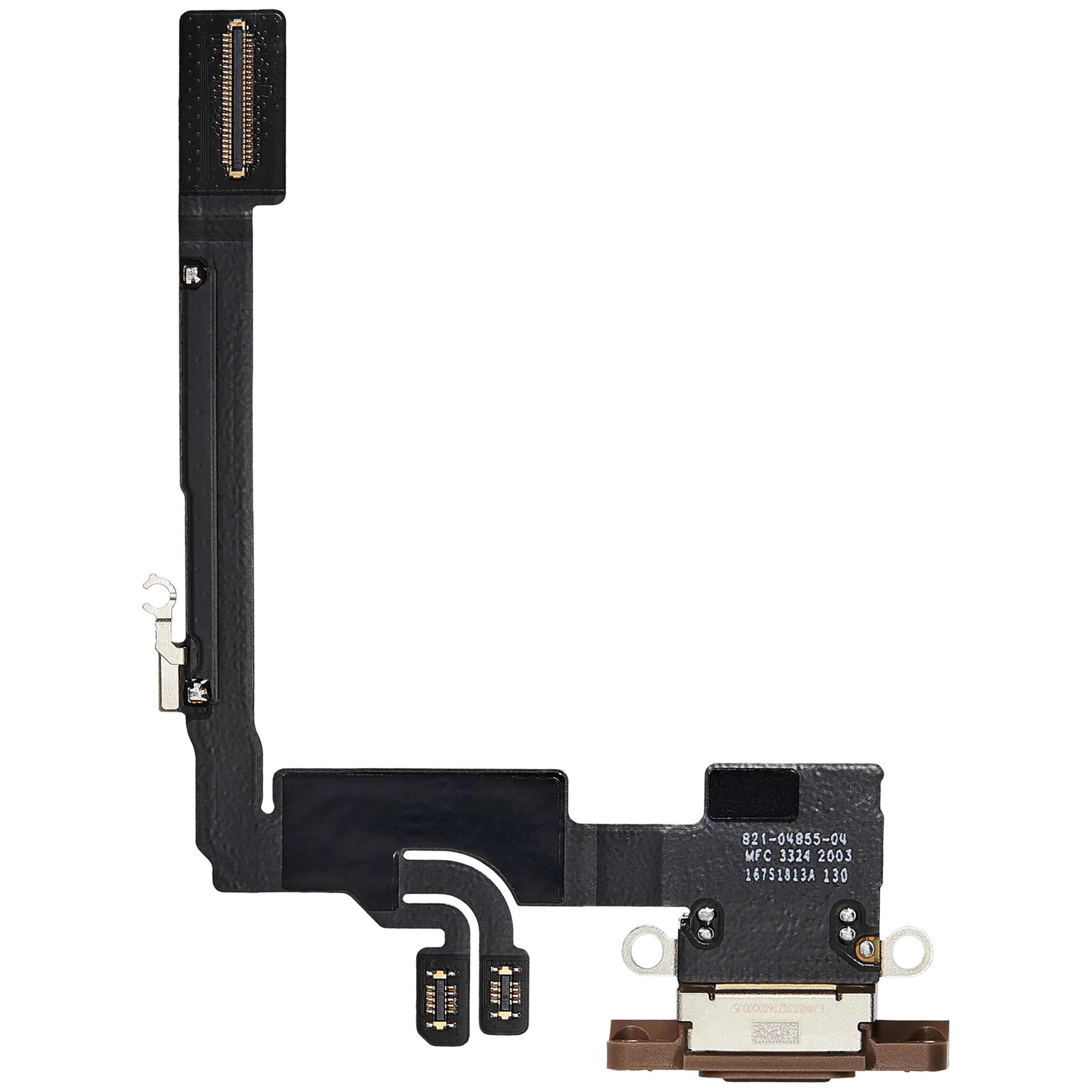 Ladebuchse Flexkabel für iPhone 16 Pro (ausgebautes Originalteil) (Desert Titanium) – Bild 3